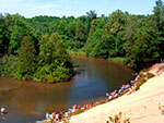 Canoe trips on the Manistee River